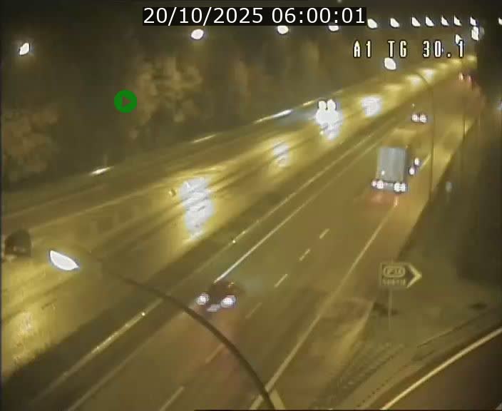 Traffic live webcam Luxembourg Grevenmacher - A1 direction Luxembourg - BK 30.1