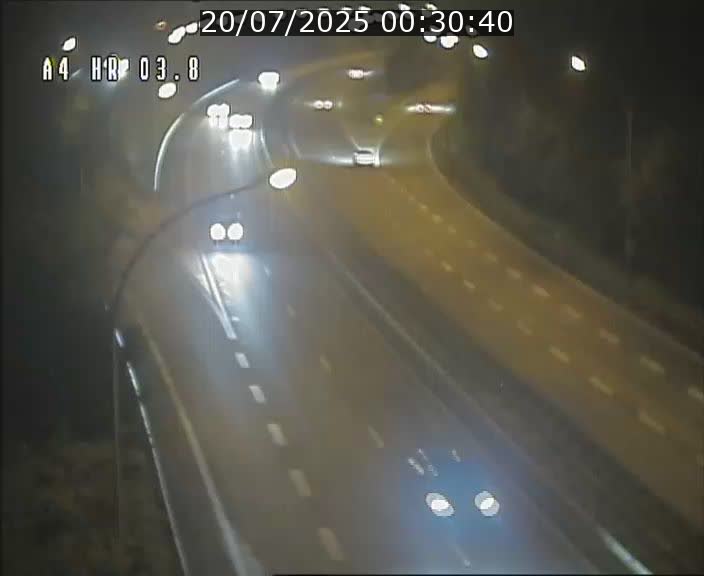 Webcam traffic A4 Luxembourg - BK 3.8 - Leudelange (direction Esch sur Alzette)
