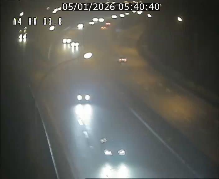 Webcam traffic A4 Luxembourg - BK 3.8 - Leudelange (direction Esch sur Alzette)