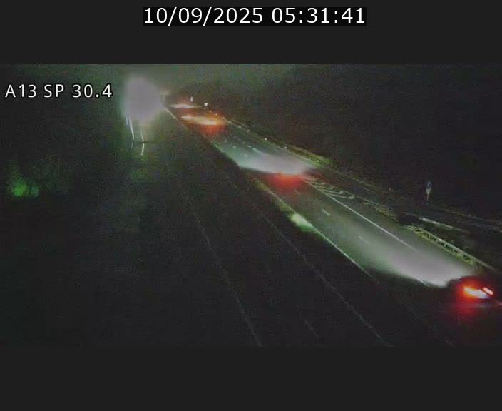 Traffic live webcam Luxembourg Altwies - A13 direction Luxembourg-ville - BK 30.4