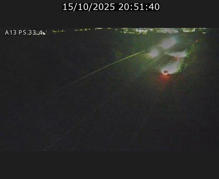 Webcam trafic sur A13 à hauteur de Mondorf-les-Bains en direction d'Altwies