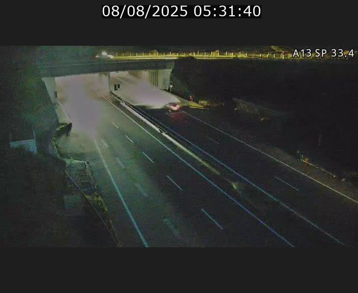 Webcam trafic sur A13 à hauteur d'Altwies en direction de Mondorf-les-bains et en provenance de l'Allemagne