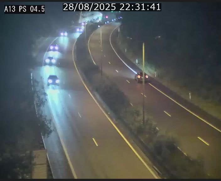 Traffic live webcam Luxembourg Differdange - A13 direction Esch-sur-Alzette - BK 4.5