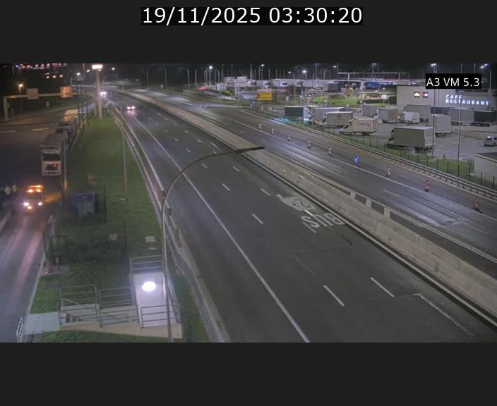 Traffic live webcam Luxembourg Aire de Berchem - A3 - BK 5 - direction France