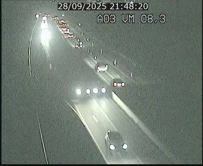 Traffic live webcam Luxembourg Bettembourg - A3 - BK 8.3 - direction France