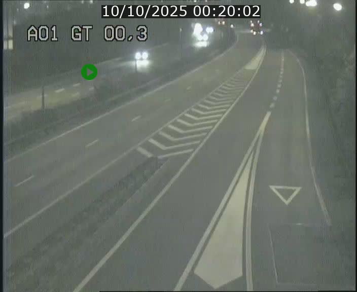 Traffic live webcam Luxembourg Croix de Gasperich - A1 direction Kirchberg - BK 0.3