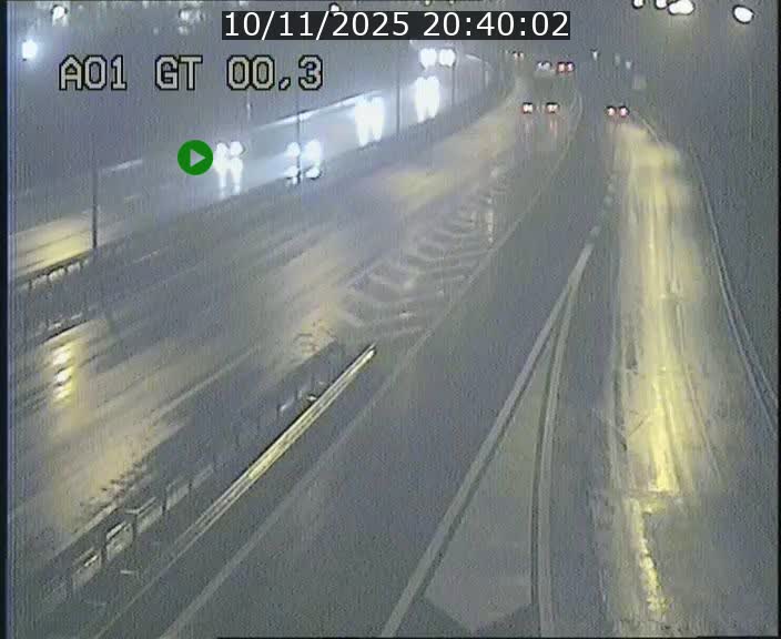 Traffic live webcam Luxembourg Croix de Gasperich - A1 direction Kirchberg - BK 0.3