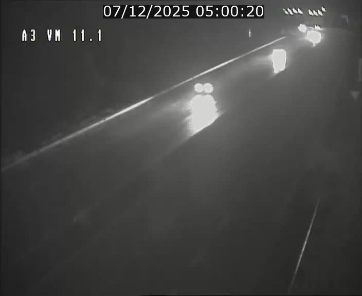 Webcam à la frontière franco-luxembourgeoise, avant la Croix de Bettembourg - BK 11.1 - direction Luxembourg-ville