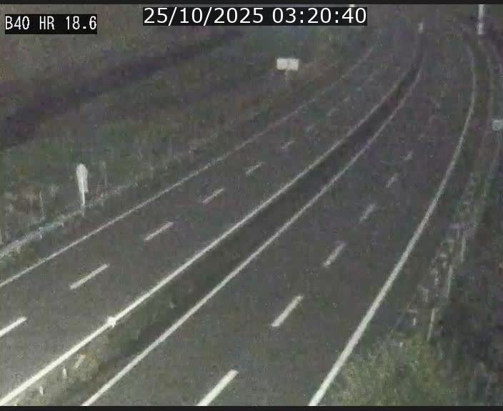 Webcam sur la route de liaison entre Micheville et Esch-Belval à la frontière entre le Luxembourg et la France. Vue orientée vers la Lorraine.