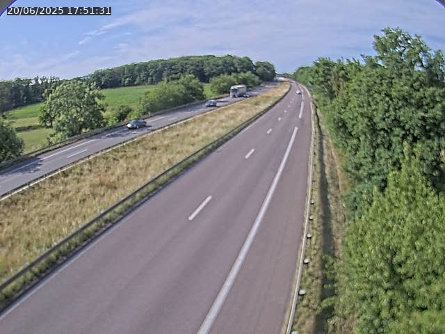 Caméra autoroute France - A31, Fey direction Metz