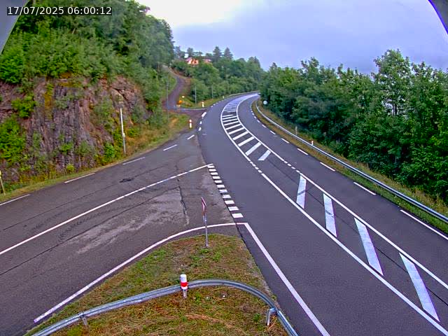 Caméra autoroute France - N66, col du Bussang direction Remiremont