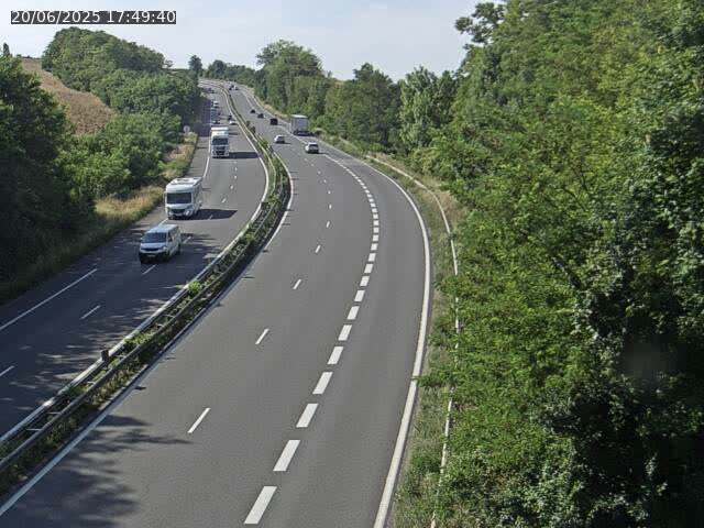Caméra autoroute France - A33, Rosières direction Lunéville