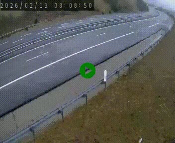 Caméra autoroutière France - A75, Engayresque, entre Millau et Séverac-le-Chateau, en direction de Montpellier