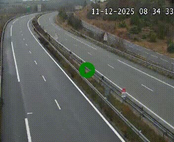 Caméra autoroute A75 à hauteur de la sortie 49 Le Caylar en direction de Montpellier