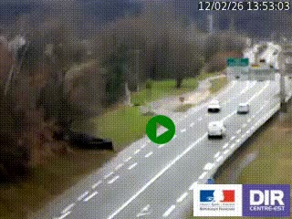 Webcam info trafic à proximité de Vizille sur la N85, au niveau du point de vue du Saut du Moine à Champagnier