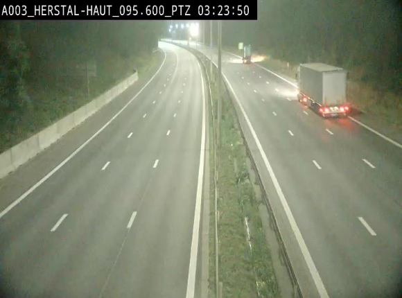 Webcam E40 à Herstal en direction de Liège et en provenance d'Aachen