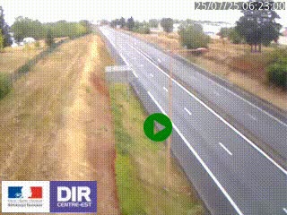 Webcam à Mably, à proximité de Roanne en direction de Moulins sur la N7