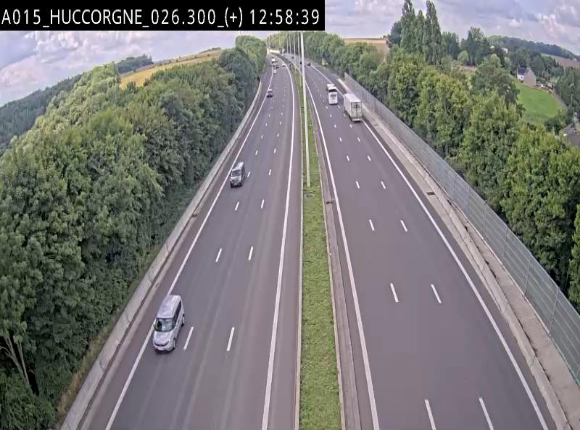 Webcam autoroute Belgique - Viaduc de Huccorgne - E42 