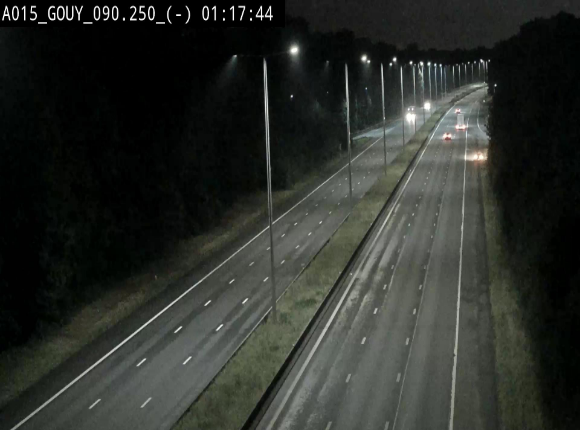 Webcam autoroute Belgique - Gouy-lez-piéton - E42 - BK 90.3