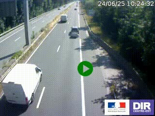 Webcam sur la nationale N90 à Gilly-sur-Isère, en direction et à proximité d'Albertville