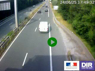 Webcam sur la nationale N90 à Gilly-sur-Isère, en direction et à proximité d'Albertville