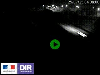 Webcam à Mably, à proximité de Roanne en direction de Moulins sur la N7