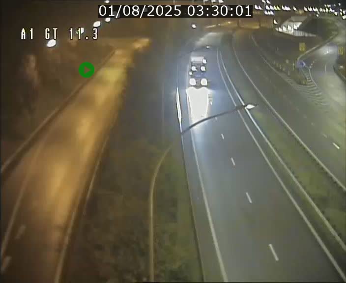 Traffic live webcam Luxembourg Senningerberg - A1 direction Allemagne - BK 11.3