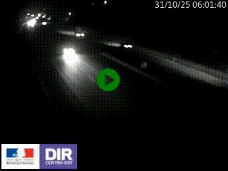 Webcam routière à Saint-Etienne-Terrenoire sur la RN88 avant la jonction entre l'A72 et le Boulevard Périphérique de Saint-Etienne