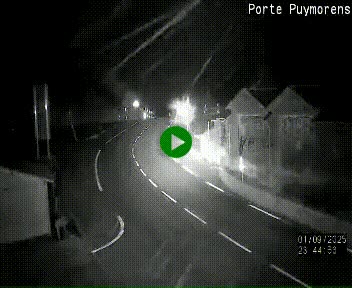 Webcam Col du Puymorens sur N320, en direction de Pas de la Casa (Andorre)