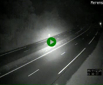 Webcam dans les Pyrénées à hauteur de Mérens-les-Vals sur N320, en direction de Pas de la Casa (Andorre)