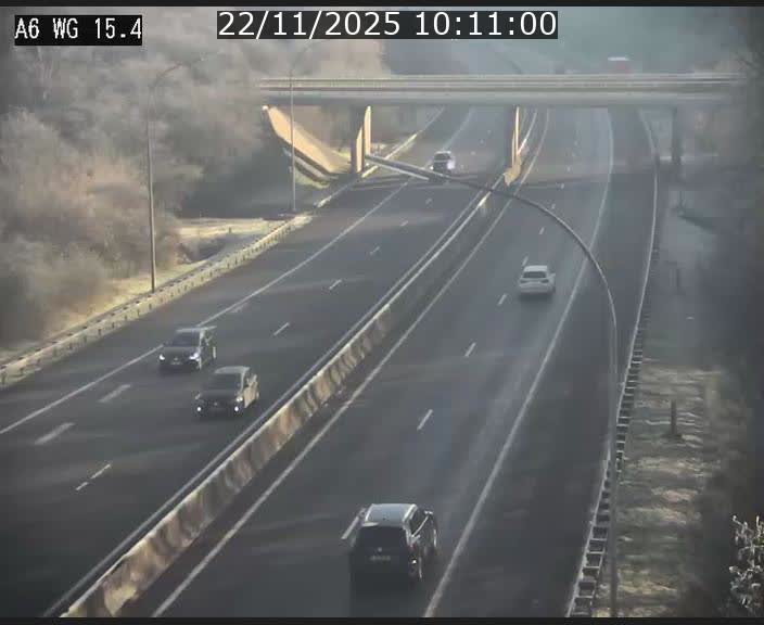 Traffic live webcam Luxembourg Capellen - A6 - BK 15.4 - direction Luxembourg/France/Allemagne