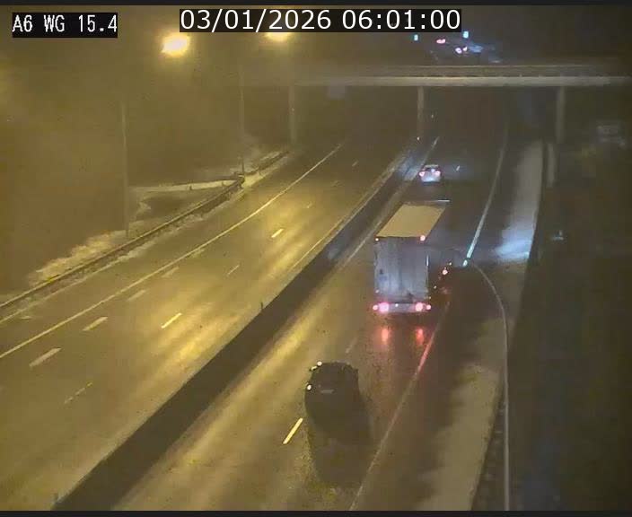 Traffic live webcam Luxembourg Capellen - A6 - BK 15.4 - direction Luxembourg/France/Allemagne