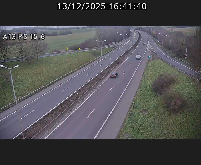 Traffic live webcam Luxembourg Kayl - A13 direction Dudelange - BK 15.6