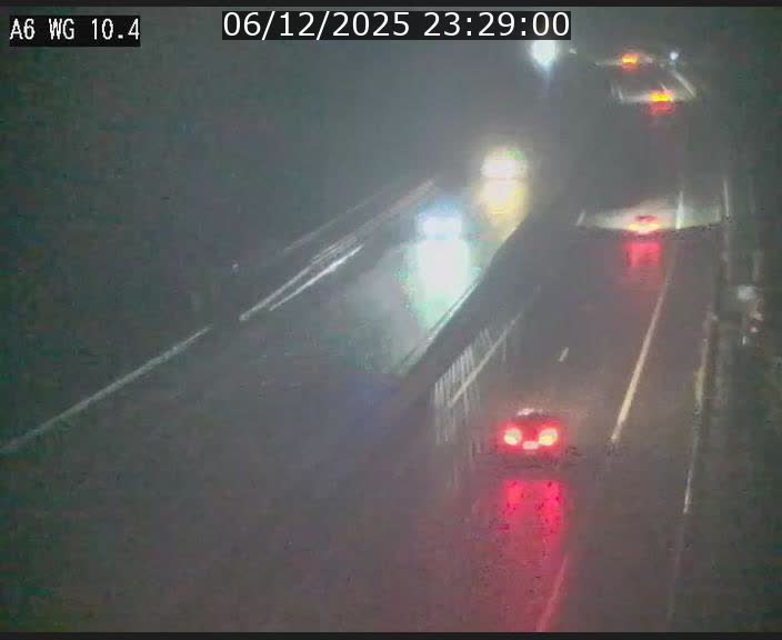 Traffic live webcam Luxembourg Mamer - A6 - BK 10.4 - direction Luxembourg/France/Allemagne