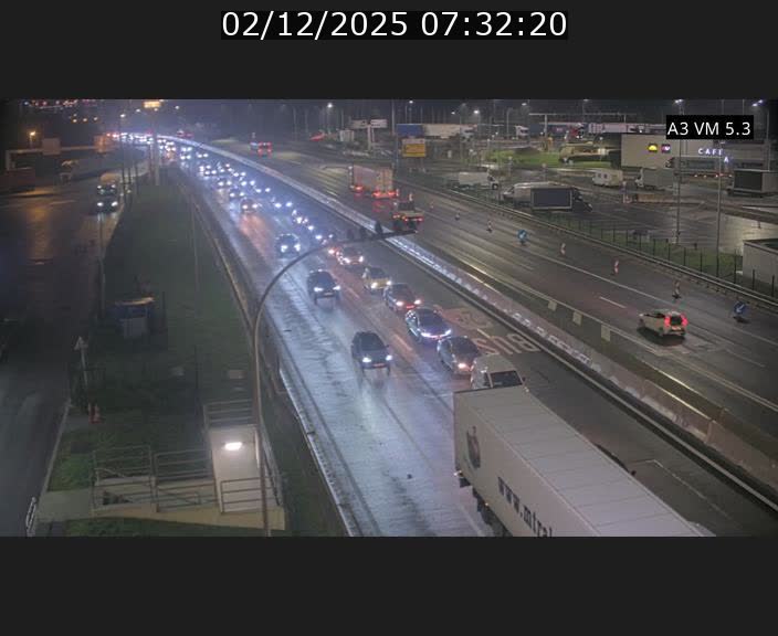 Traffic live webcam Luxembourg Aire de Berchem - A3 - BK 5 - direction France