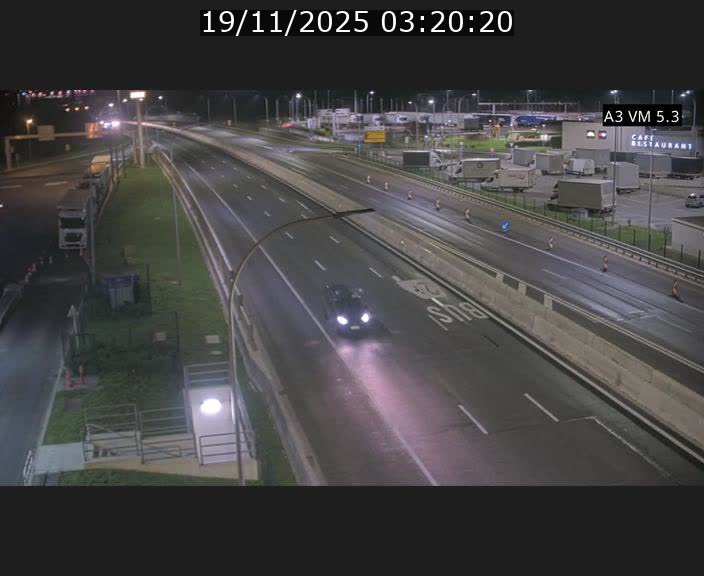 Traffic live webcam Luxembourg Aire de Berchem - A3 - BK 5 - direction France