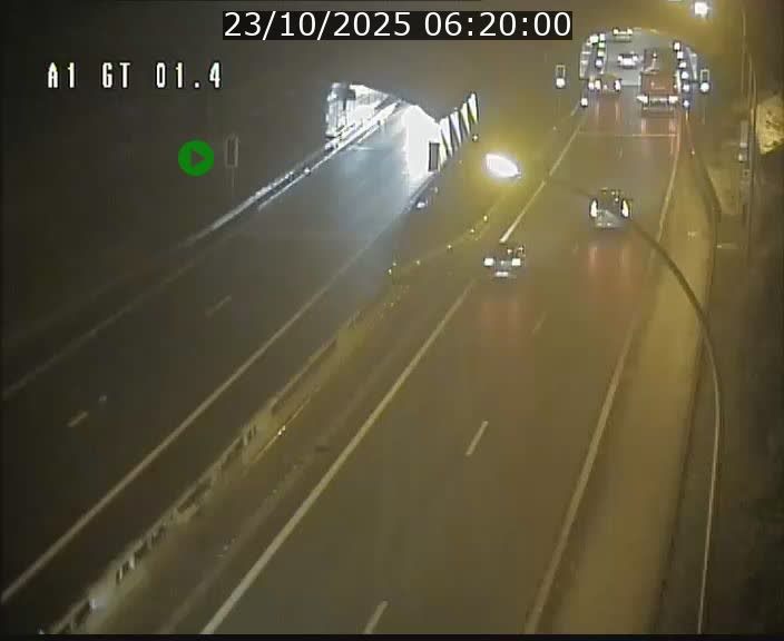 Traffic live webcam Luxembourg Hesperange - A1 direction Kirchberg - BK 1.4