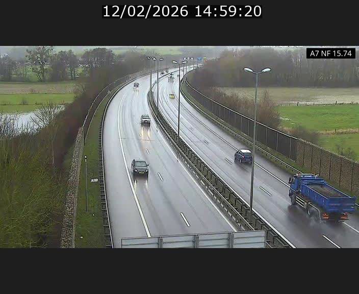 Caméra trafic Luxembourg - A7, Tunnel Mersch, entrée nord, direction Lorentzweiler
