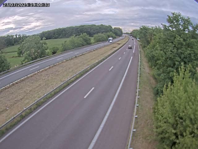 Caméra autoroute France - A31, Fey direction Metz