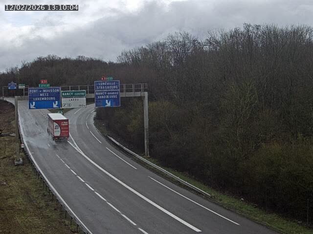 Caméra autoroute France - Biffurcation A31/A33, Laxou direction Nancy