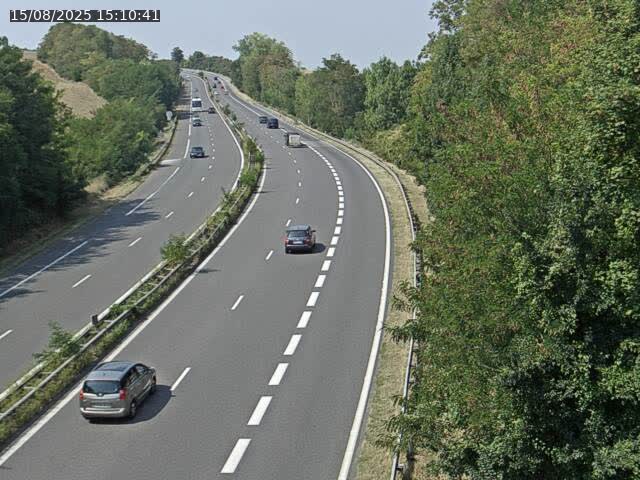 Caméra autoroute France - A33, Rosières direction Lunéville
