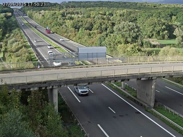 Caméra autoroute France - A31, Zoufftgen direction Luxembourg-ville, à la frontière entre la France et le Luxembourg