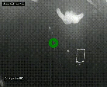 Webcam routière à la fin de la N10, en périphérique ouest d'Angouleme, proche de la jonction avec l'A10