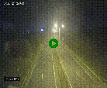 Webcam située à la Rochelle, à la fin de la N237 avant l'accès au péage du Pont de l'Île-de-Ré