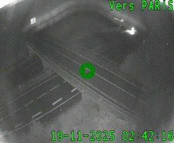 Clone of Caméra routière sur l'autoroute A20 au nord de Limoges, à la jonction avec la N520. Vue orientée vers Paris