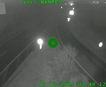 Webcam N147 au nord de Poitiers et à la jonction avec la A10