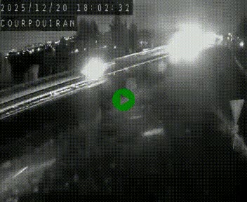 Caméra routière France - N109, Courpouiran - La plaine, en direction de Clermont l'Hérault, à la sortie de Montpellier