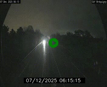 Webcam sur le périphérique de Rennes (N136) à hauteur du quartier Bréquigny, au sud de la ville