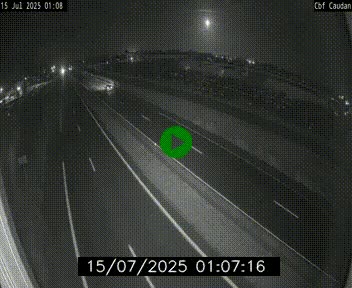 Webcam sur la N165 à hauteur de Caudan, dans le Morbihan.