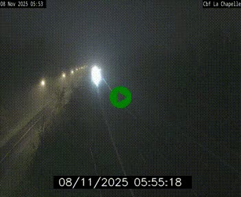 Webcam sur le périphérique de Nantes (N844) à hauteur de Porte de la Chapelle, au nord de la ville